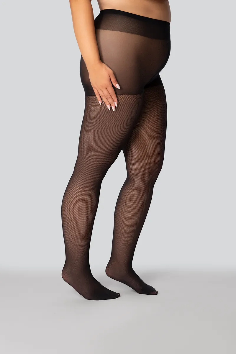 QUEEN SIZE SASSY 40 TIGHTS ONYX - 2