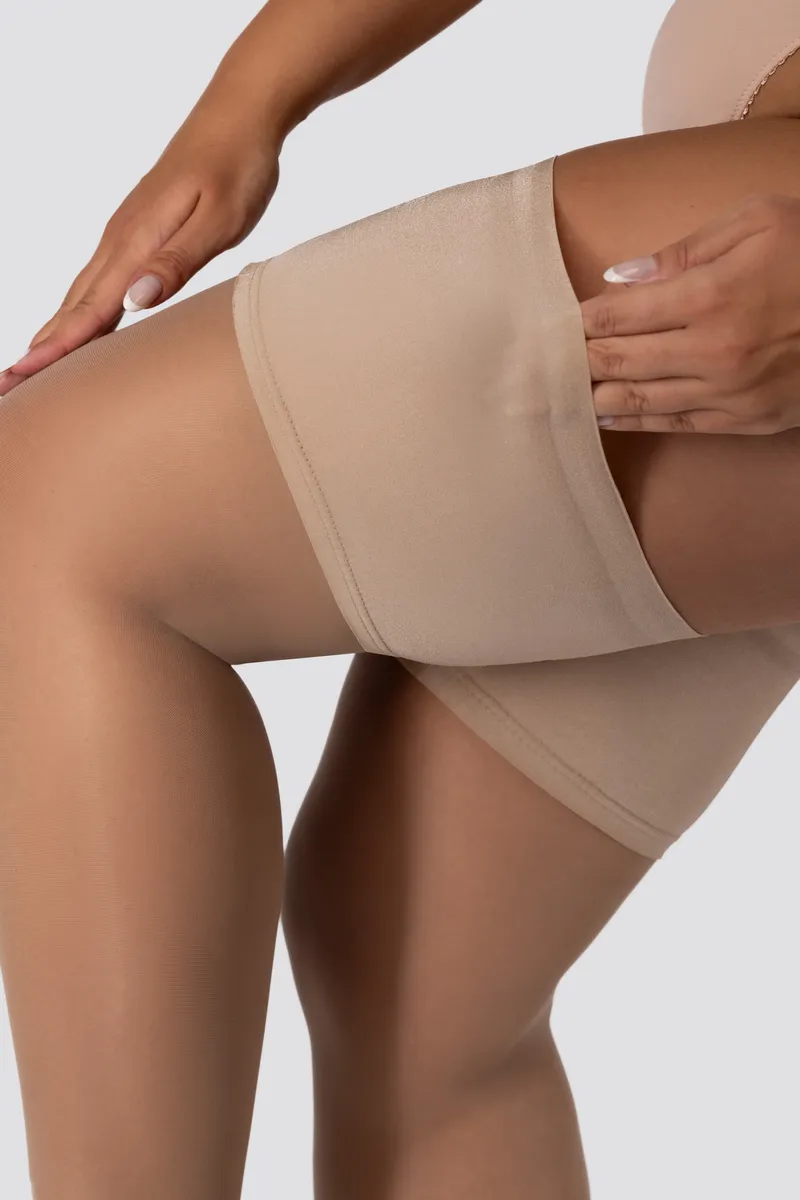QUEEN SIZE GRACE 30 HOLD-UPS ALABASTER - 1